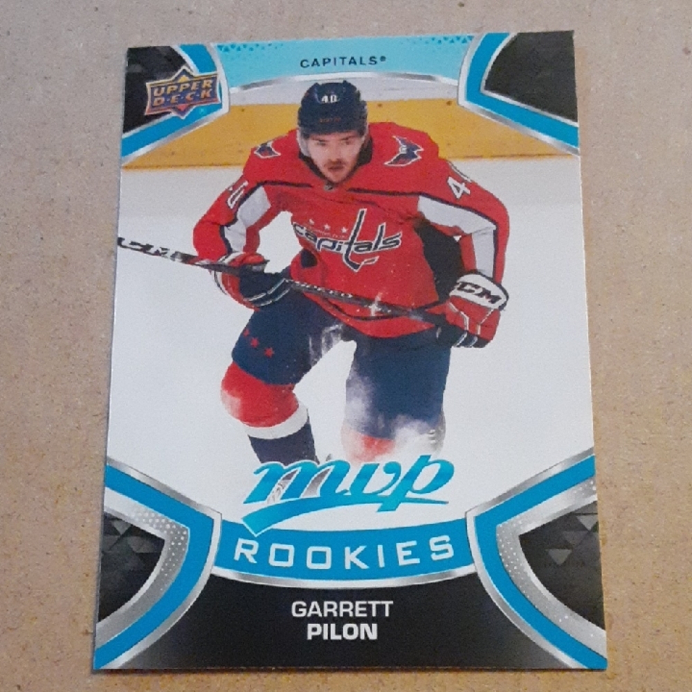 Capitals Upper Deck MVP Rookies Hockey Card
